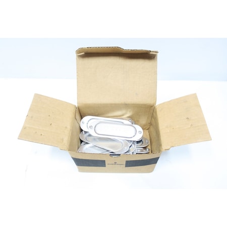 Appleton Electric ALUMINUM FM9 BLANK COVER CONDUIT PARTS AND ACCESSORY, 25PK APP390